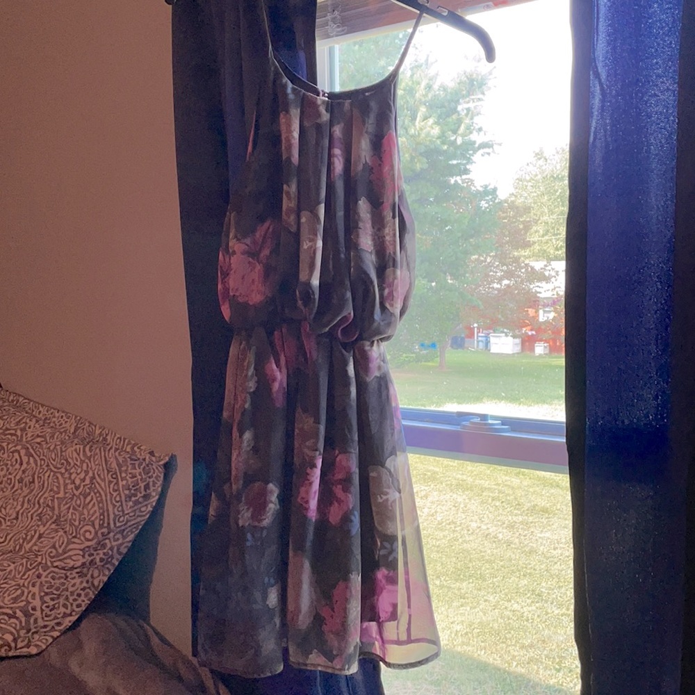 Open back dress